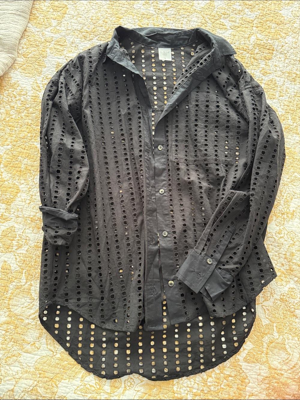 Calia black cover up top